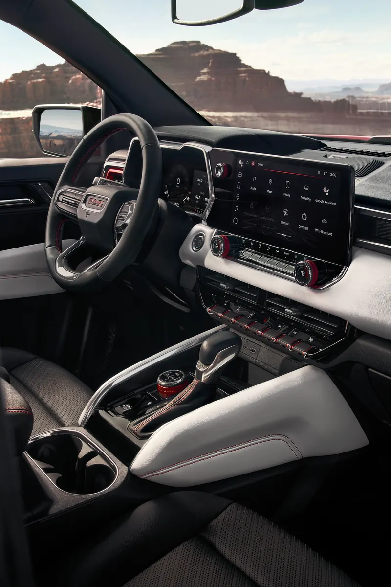 2026 GMC Canyon infotainment system at Hardy GMC in Dallas GA