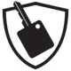 GMC Protection Gap Coverage Logo with a Car Key Icon - Hardy GMC in Dallas GA