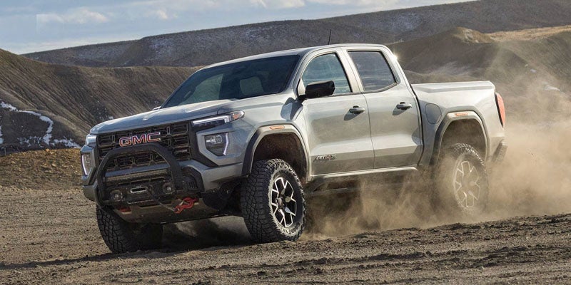 GMC Canyon built for off-road capability