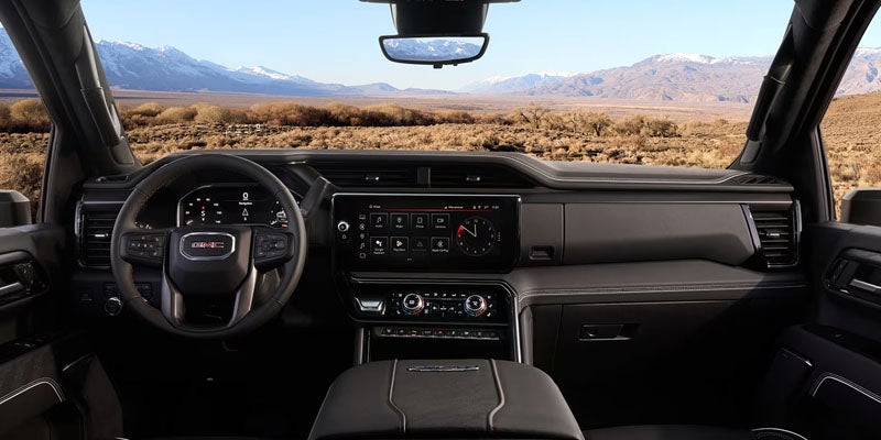GMC Sierra 3500 HD Pro driver-focused interior